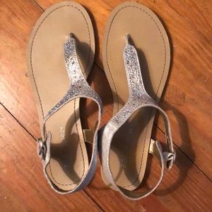 BCBGeneration T-Strap Sandals
